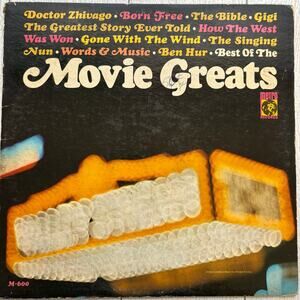 Vintage 1967 Metro Records Best Of The Movie Greats Vinyl Album